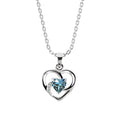 925 Sterling Silver Heart Pendant Necklace | with or Without Chain