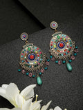 YouBella Jewellery Bohemian Multi-Color Earrings for Girls and Women